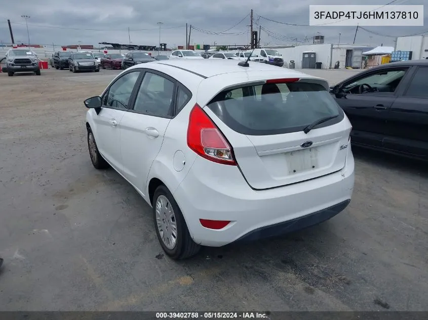 3FADP4TJ6HM137810 2017 Ford Fiesta S