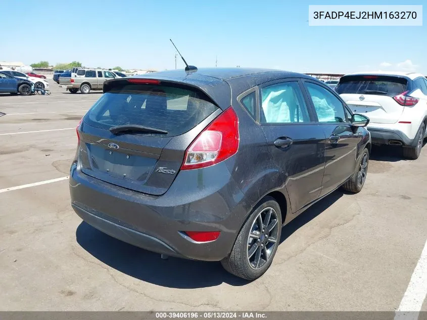 3FADP4EJ2HM163270 2017 Ford Fiesta Se