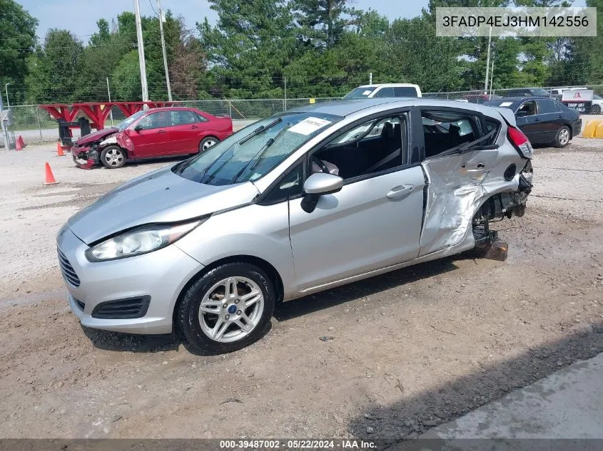 2017 Ford Fiesta Se VIN: 3FADP4EJ3HM142556 Lot: 39487002