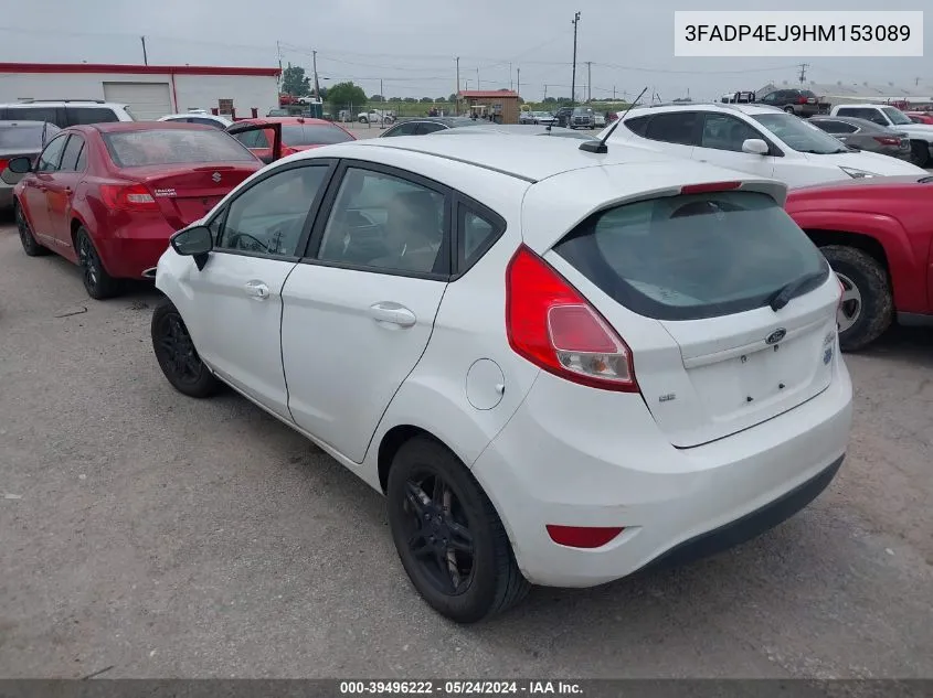 3FADP4EJ9HM153089 2017 Ford Fiesta Se