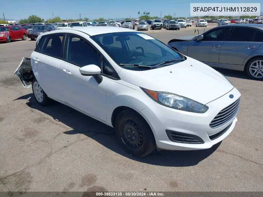 2017 Ford Fiesta S VIN: 3FADP4TJ1HM112829 Lot: 39533135