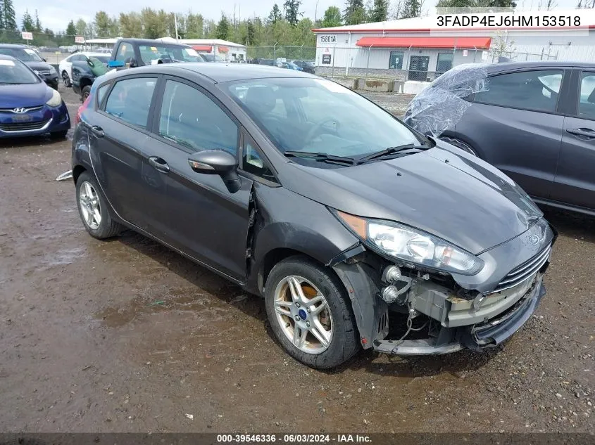 3FADP4EJ6HM153518 2017 Ford Fiesta Se