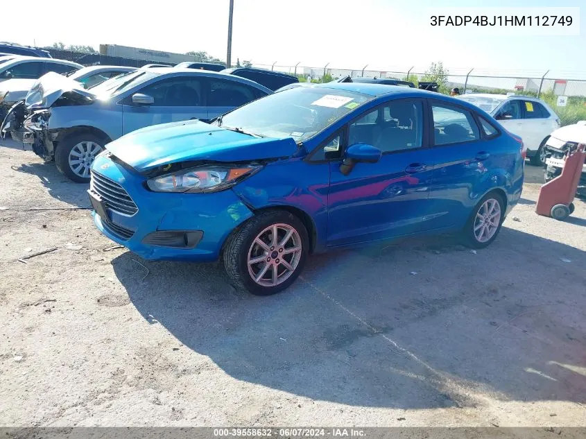 3FADP4BJ1HM112749 2017 Ford Fiesta Se