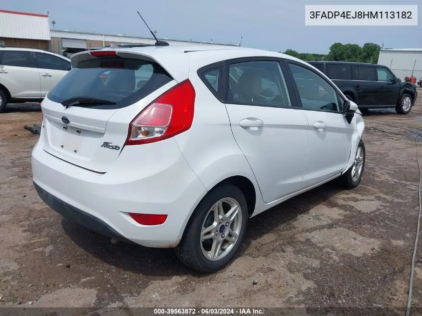 3FADP4EJ8HM113182 2017 Ford Fiesta Se