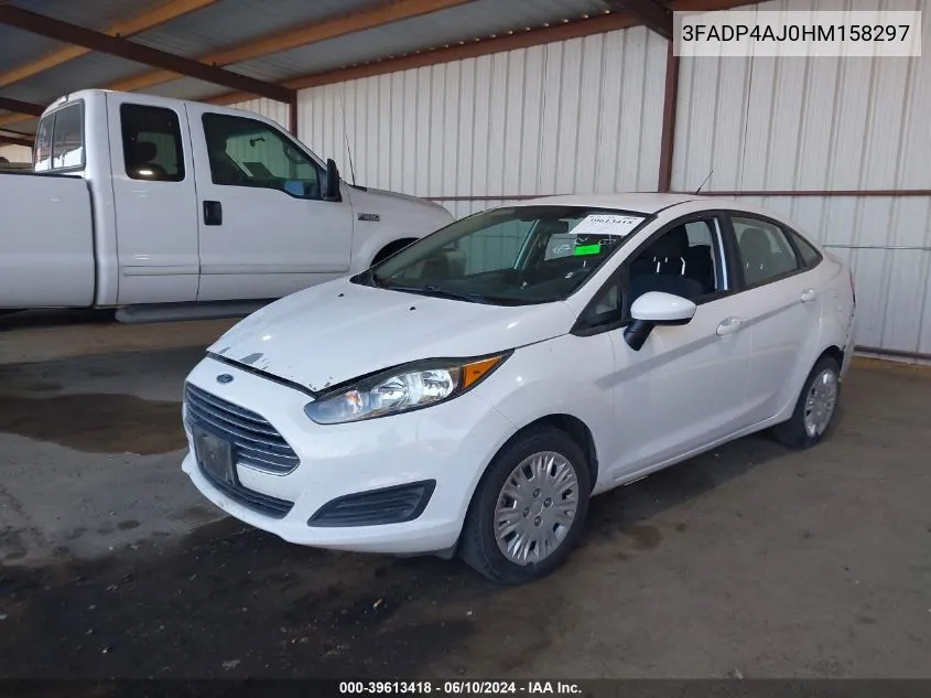 2017 Ford Fiesta S VIN: 3FADP4AJ0HM158297 Lot: 39613418