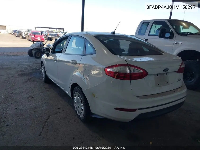 2017 Ford Fiesta S VIN: 3FADP4AJ0HM158297 Lot: 39613418