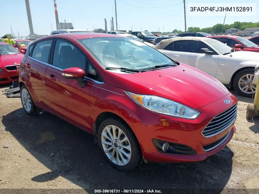 3FADP4FJ3HM152891 2017 Ford Fiesta Titanium