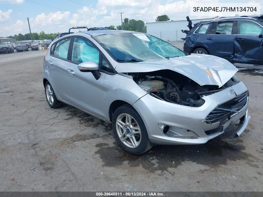 2017 Ford Fiesta Se VIN: 3FADP4EJ7HM134704 Lot: 39645511