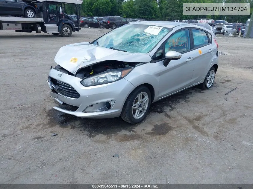 3FADP4EJ7HM134704 2017 Ford Fiesta Se