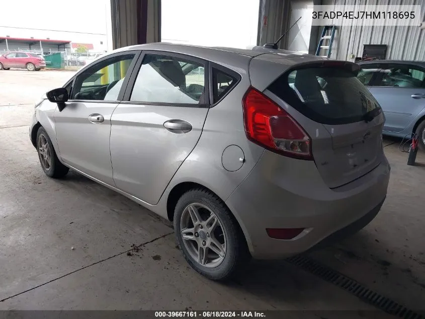 3FADP4EJ7HM118695 2017 Ford Fiesta Se