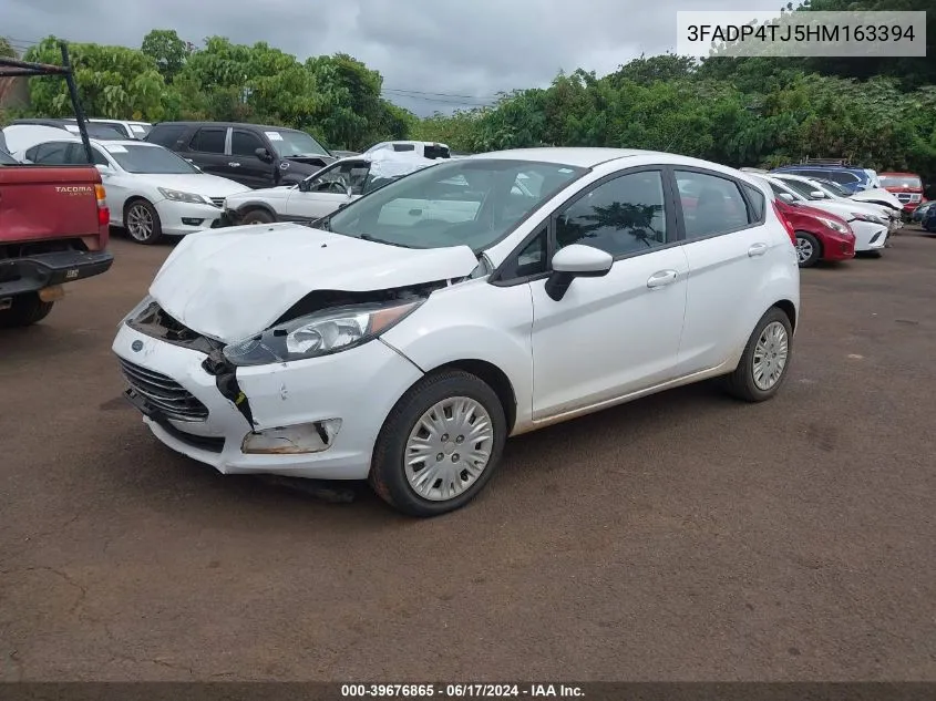 2017 Ford Fiesta S VIN: 3FADP4TJ5HM163394 Lot: 39676865