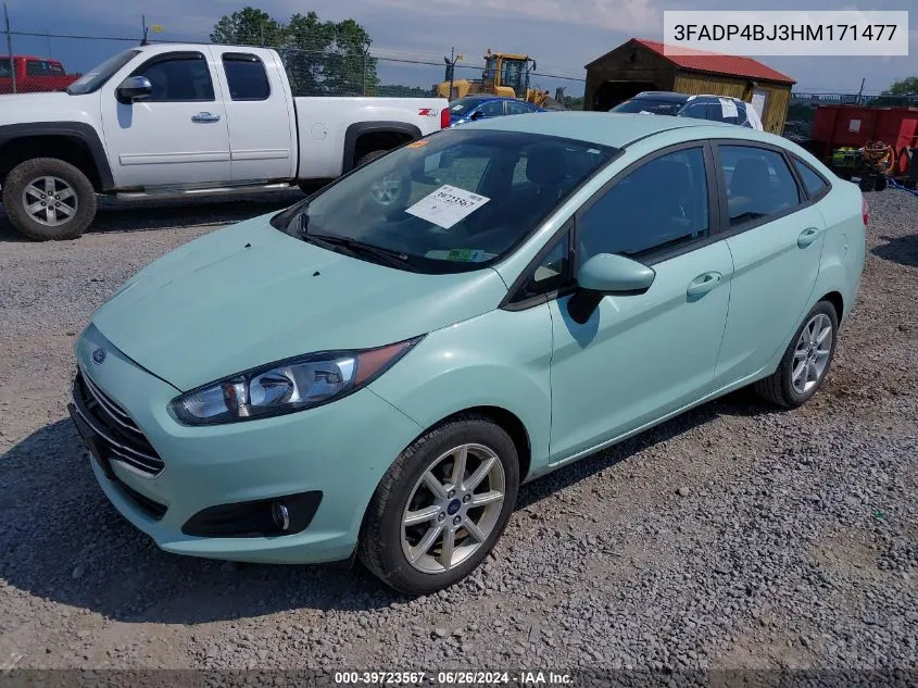 3FADP4BJ3HM171477 2017 Ford Fiesta Se