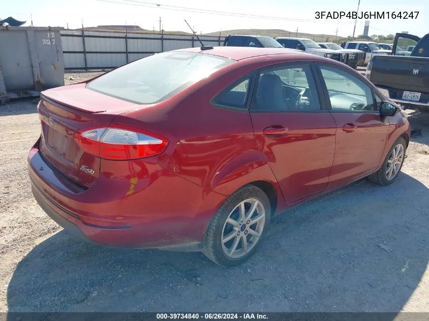 3FADP4BJ6HM164247 2017 Ford Fiesta Se