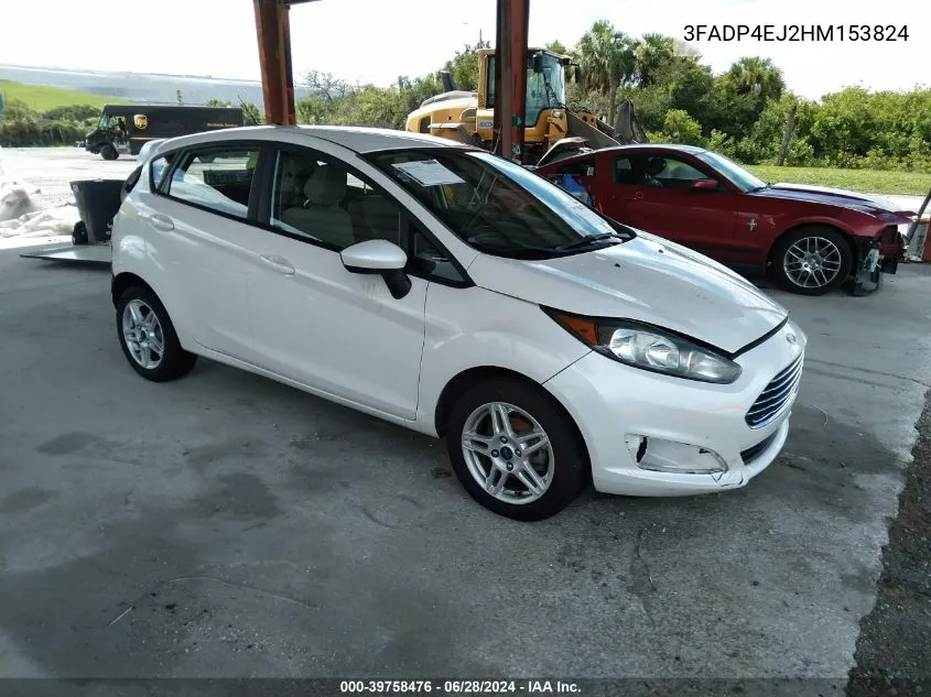 2017 Ford Fiesta Se VIN: 3FADP4EJ2HM153824 Lot: 39758476