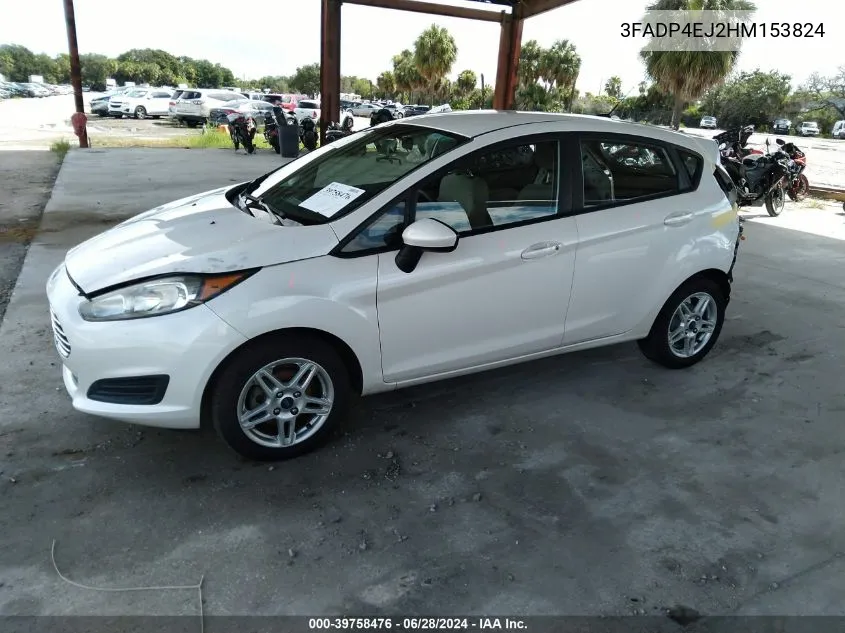 2017 Ford Fiesta Se VIN: 3FADP4EJ2HM153824 Lot: 39758476