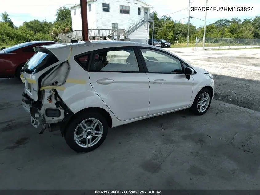 3FADP4EJ2HM153824 2017 Ford Fiesta Se