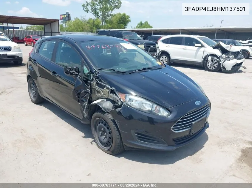 3FADP4EJ8HM137501 2017 Ford Fiesta Se