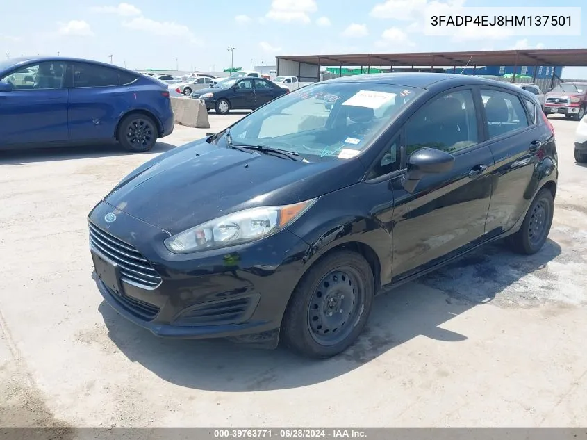 3FADP4EJ8HM137501 2017 Ford Fiesta Se