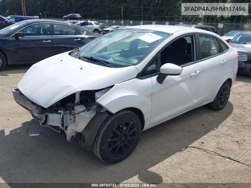 3FADP4AJ9HM117456 2017 Ford Fiesta S