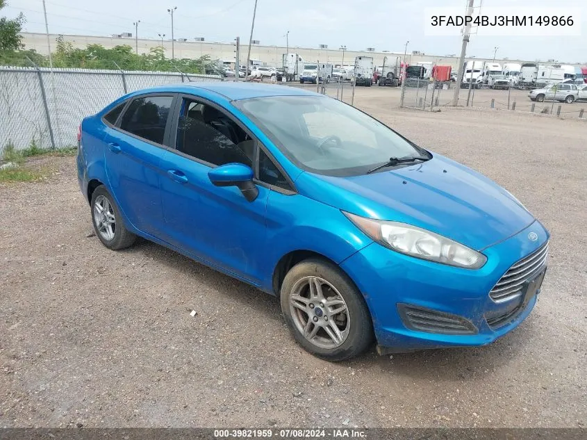 3FADP4BJ3HM149866 2017 Ford Fiesta Se