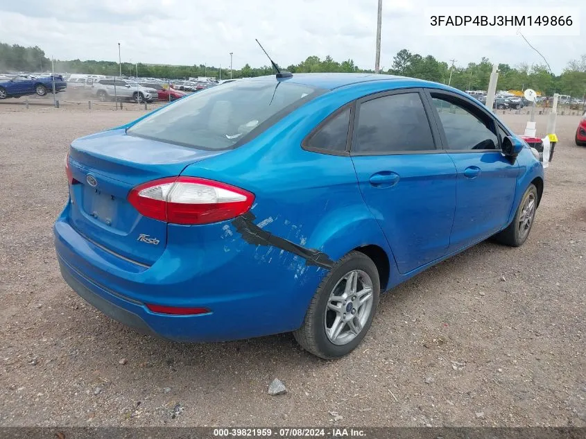 3FADP4BJ3HM149866 2017 Ford Fiesta Se