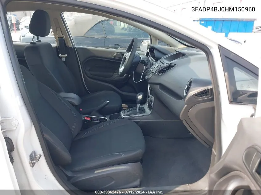 3FADP4BJ0HM150960 2017 Ford Fiesta Se