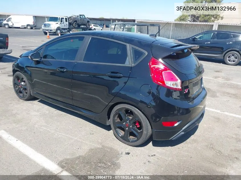 2017 Ford Fiesta St VIN: 3FADP4GX3HM132966 Lot: 39904773