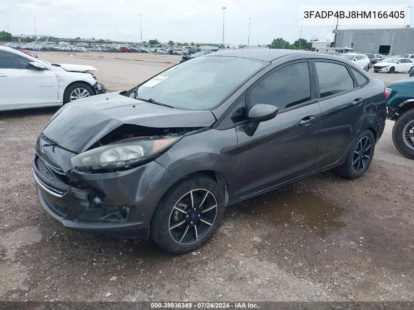 3FADP4BJ8HM166405 2017 Ford Fiesta Se