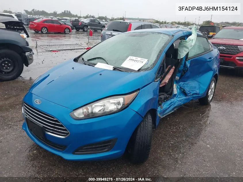 3FADP4BJ6HM154124 2017 Ford Fiesta Se