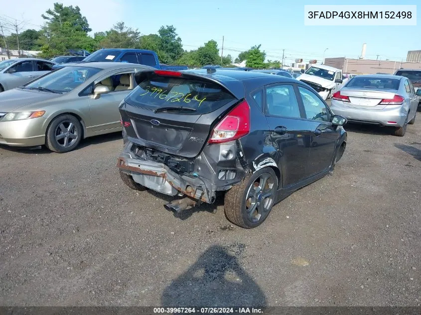 3FADP4GX8HM152498 2017 Ford Fiesta St