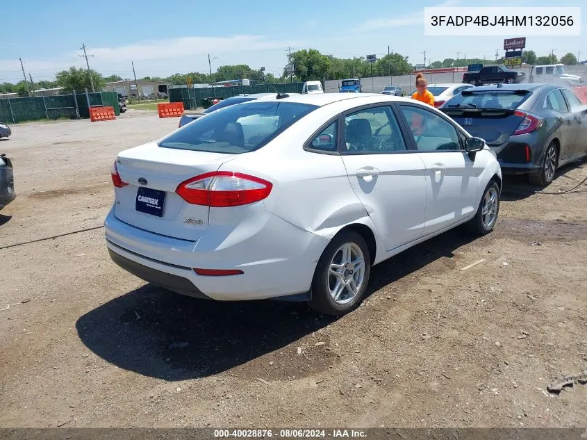 2017 Ford Fiesta Se VIN: 3FADP4BJ4HM132056 Lot: 40028876