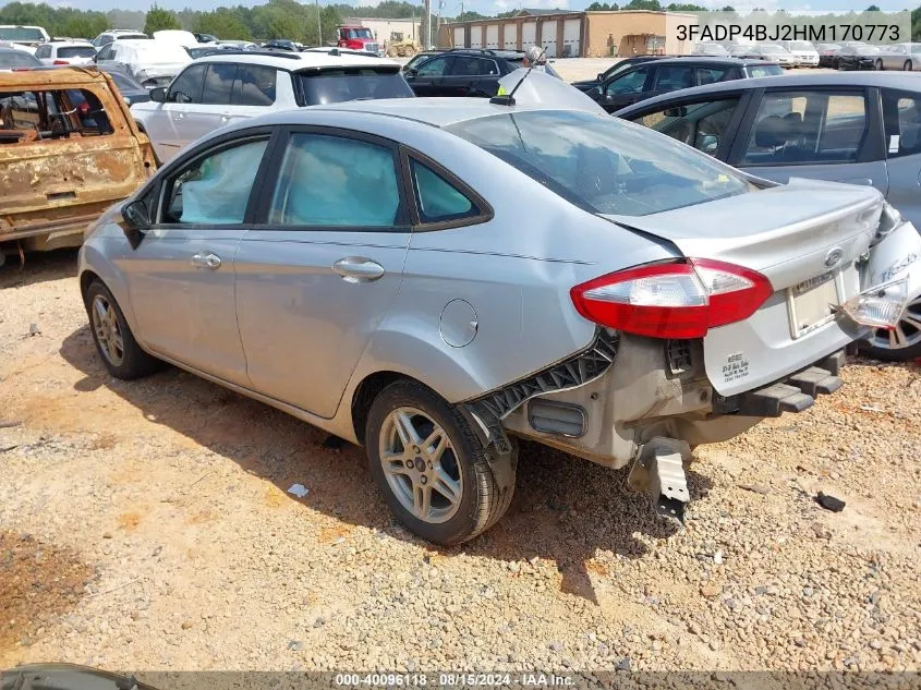 3FADP4BJ2HM170773 2017 Ford Fiesta Se