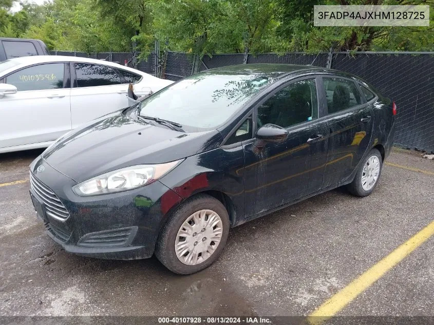 2017 Ford Fiesta S VIN: 3FADP4AJXHM128725 Lot: 40107928