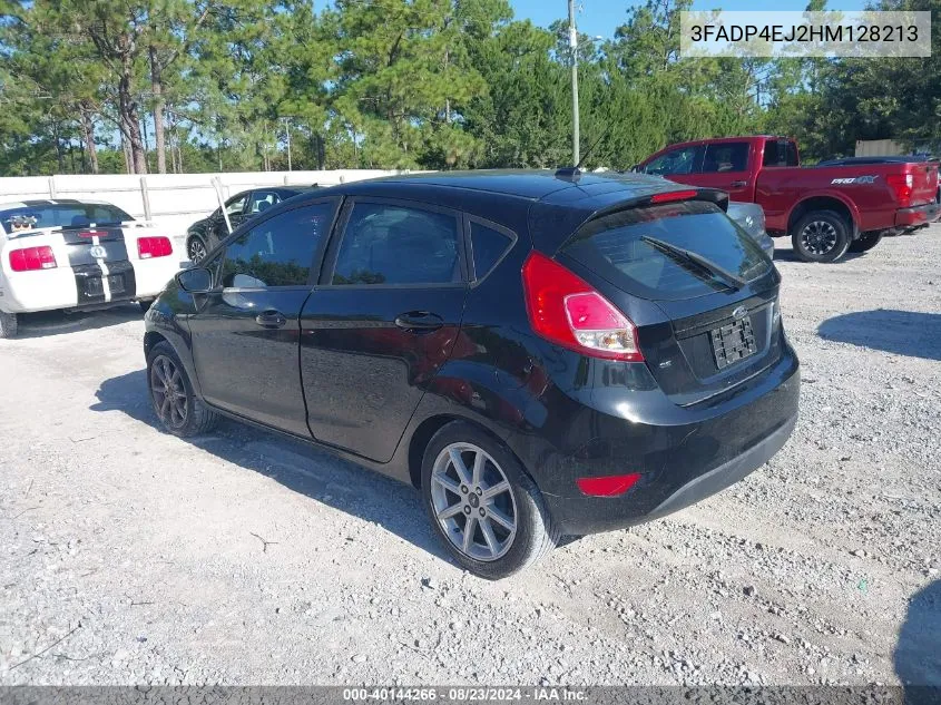 2017 Ford Fiesta Se VIN: 3FADP4EJ2HM128213 Lot: 40144266