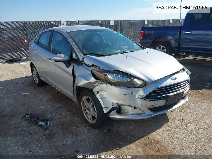 2017 Ford Fiesta Se VIN: 3FADP4BJ1HM161966 Lot: 40228692