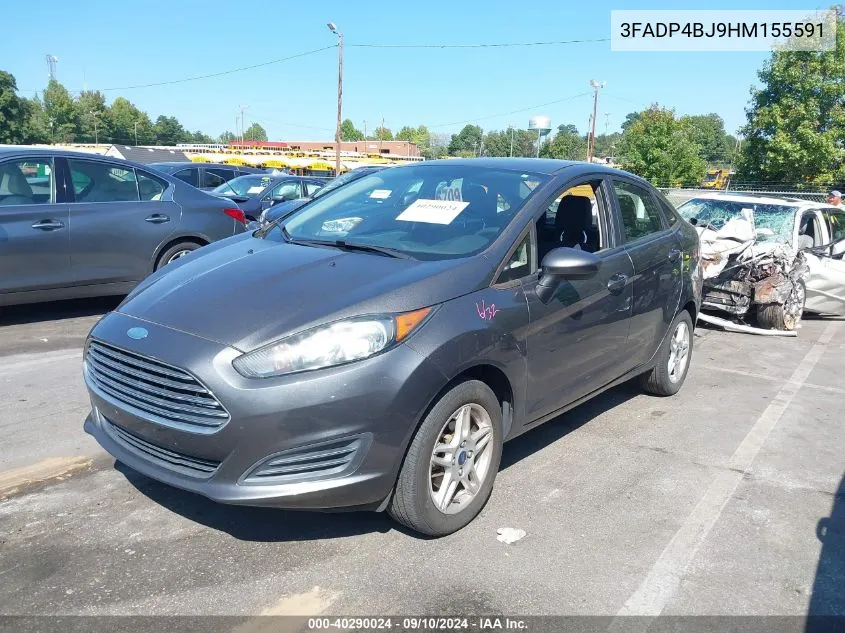 3FADP4BJ9HM155591 2017 Ford Fiesta Se