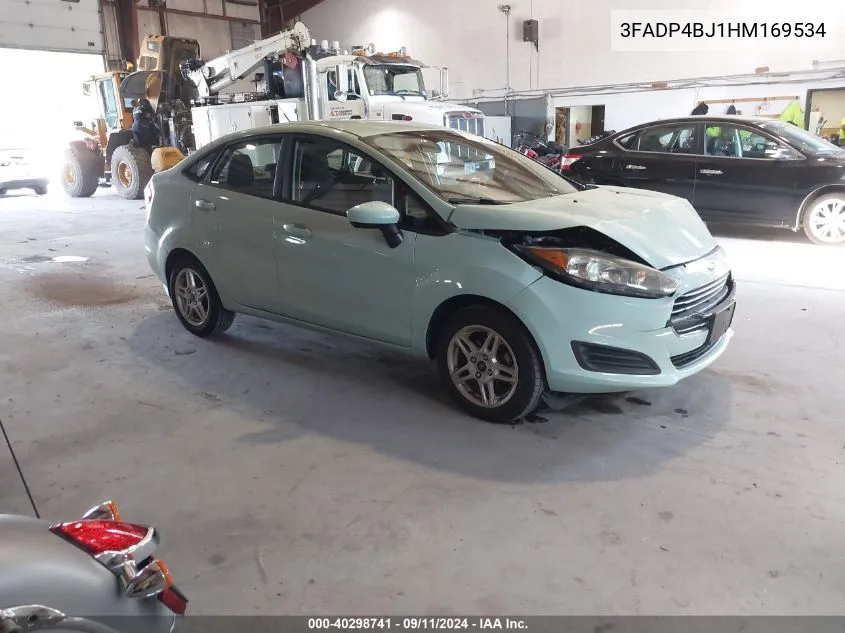 3FADP4BJ1HM169534 2017 Ford Fiesta Se