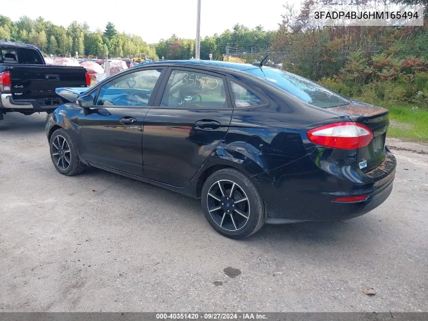 3FADP4BJ6HM165494 2017 Ford Fiesta Se