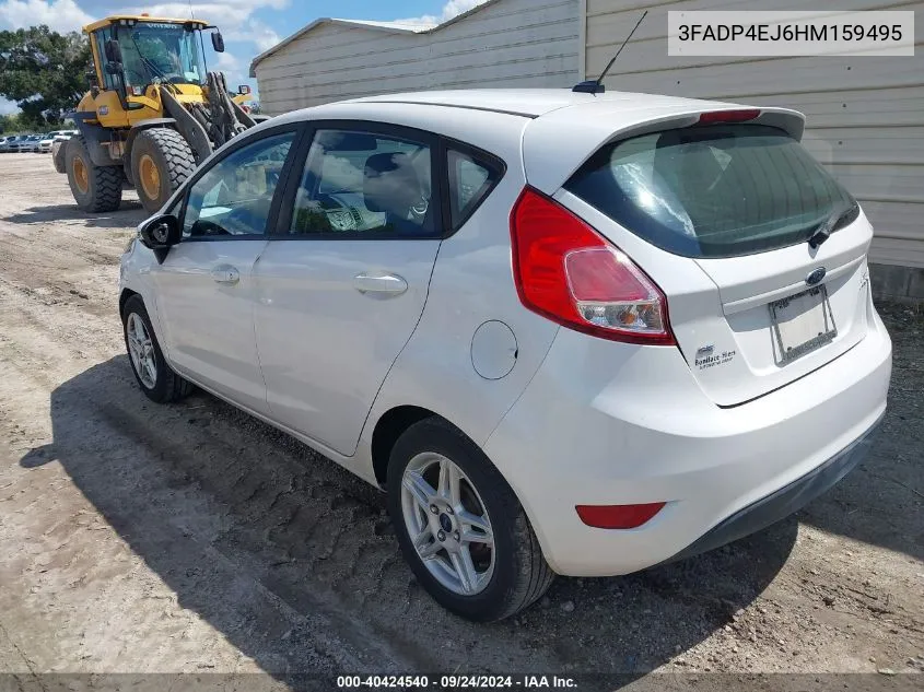 2017 Ford Fiesta Se VIN: 3FADP4EJ6HM159495 Lot: 40424540