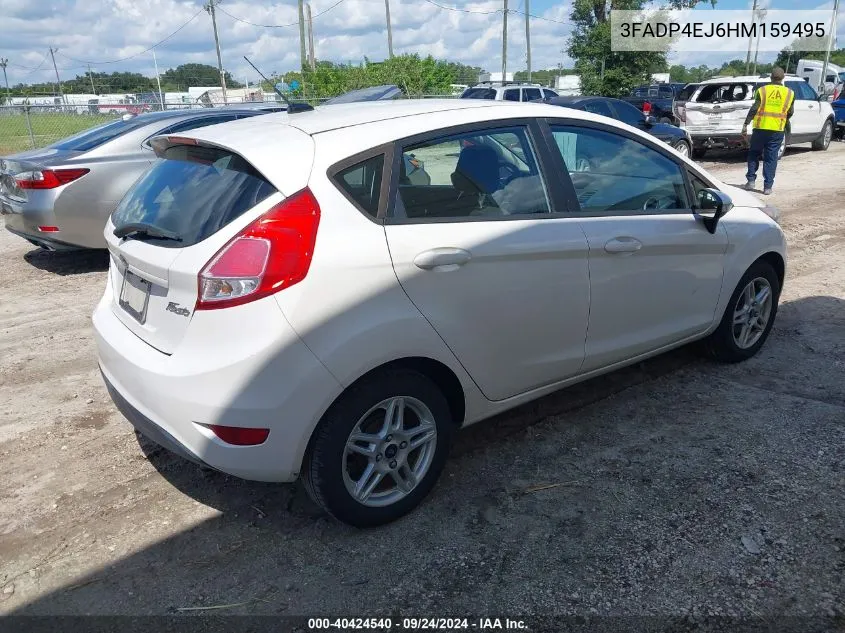 2017 Ford Fiesta Se VIN: 3FADP4EJ6HM159495 Lot: 40424540