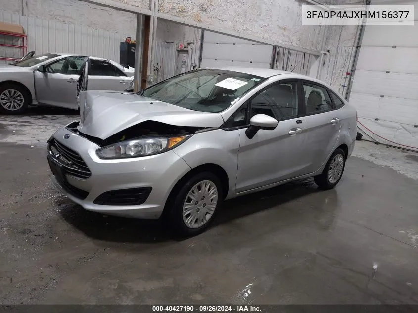 2017 Ford Fiesta S VIN: 3FADP4AJXHM156377 Lot: 40427190