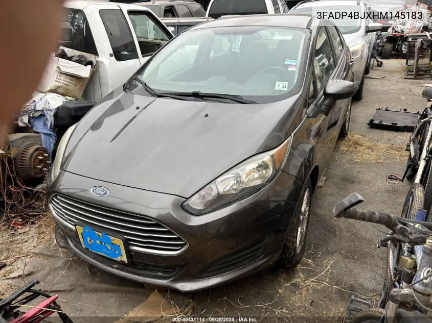 3FADP4BJXHM145183 2017 Ford Fiesta