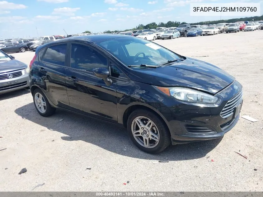 3FADP4EJ2HM109760 2017 Ford Fiesta Se