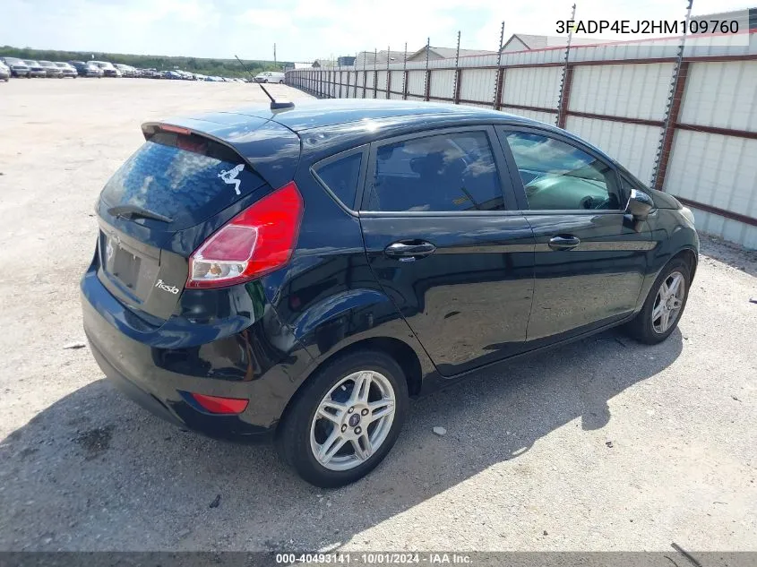 3FADP4EJ2HM109760 2017 Ford Fiesta Se