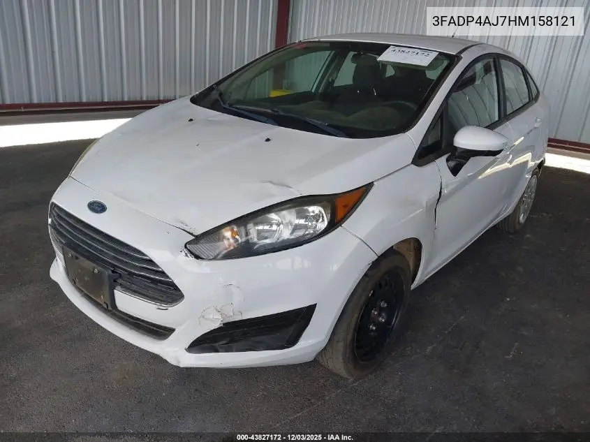 3FADP4AJ7HM158121 2017 Ford Fiesta S