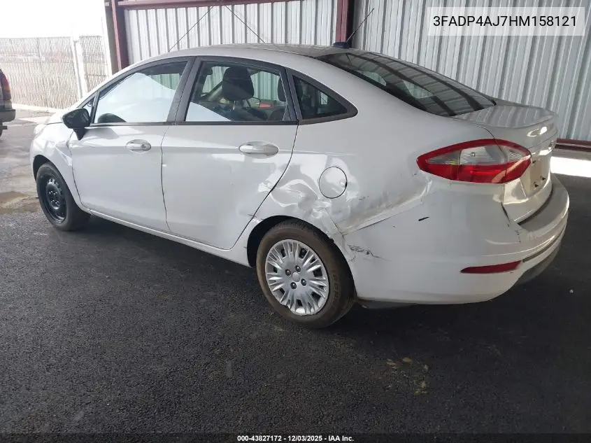 3FADP4AJ7HM158121 2017 Ford Fiesta S