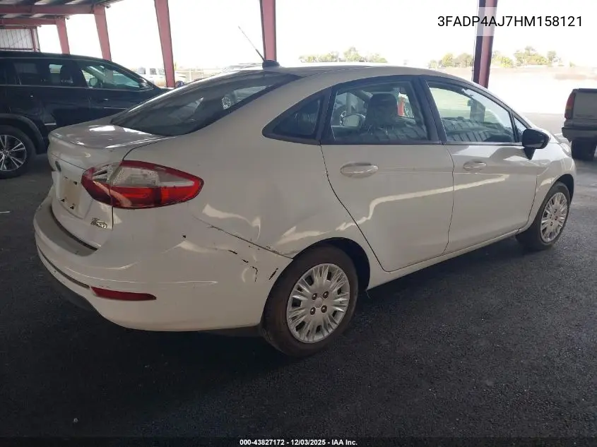 3FADP4AJ7HM158121 2017 Ford Fiesta S