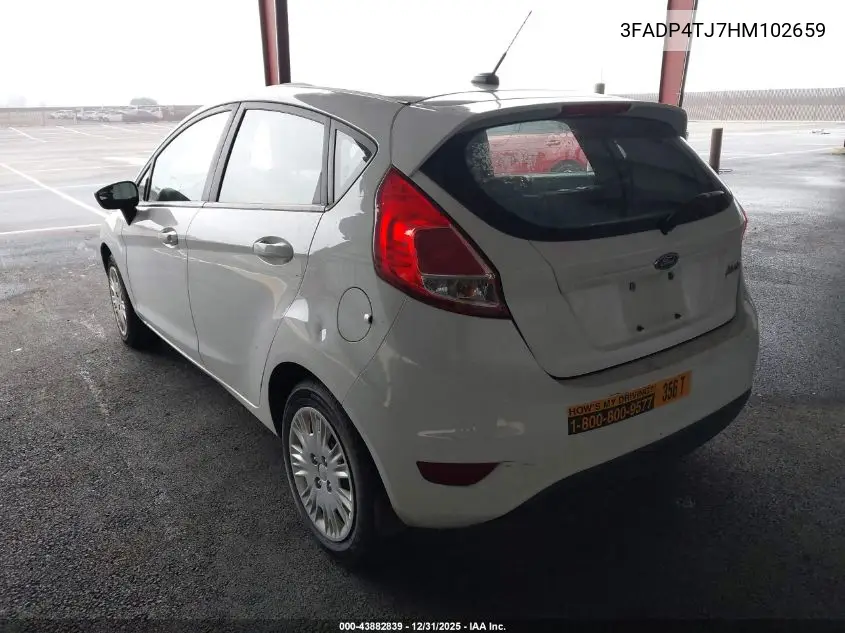 3FADP4TJ7HM102659 2017 Ford Fiesta S