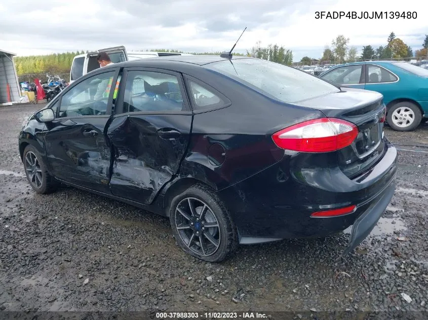 3FADP4BJ0JM139480 2018 Ford Fiesta Se