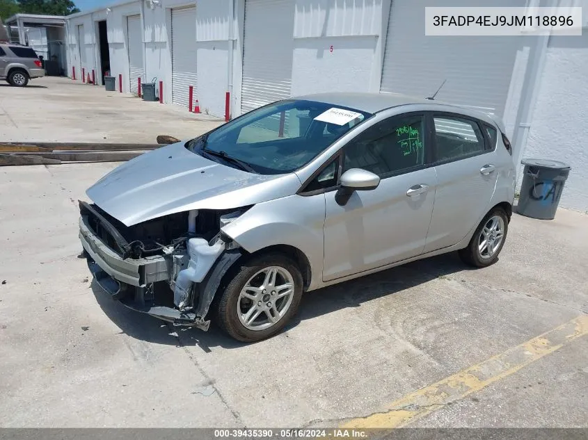 3FADP4EJ9JM118896 2018 Ford Fiesta Se